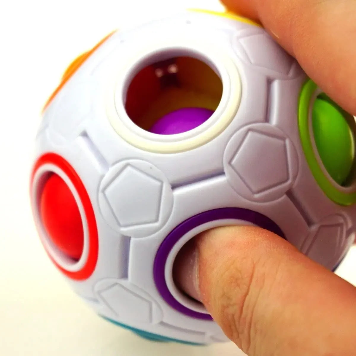 Rainbow Puzzle Ball Magic Speed Cube