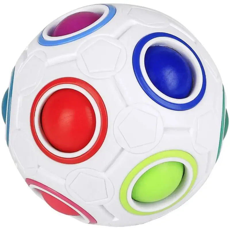 Rainbow Puzzle Ball Magic Speed Cube