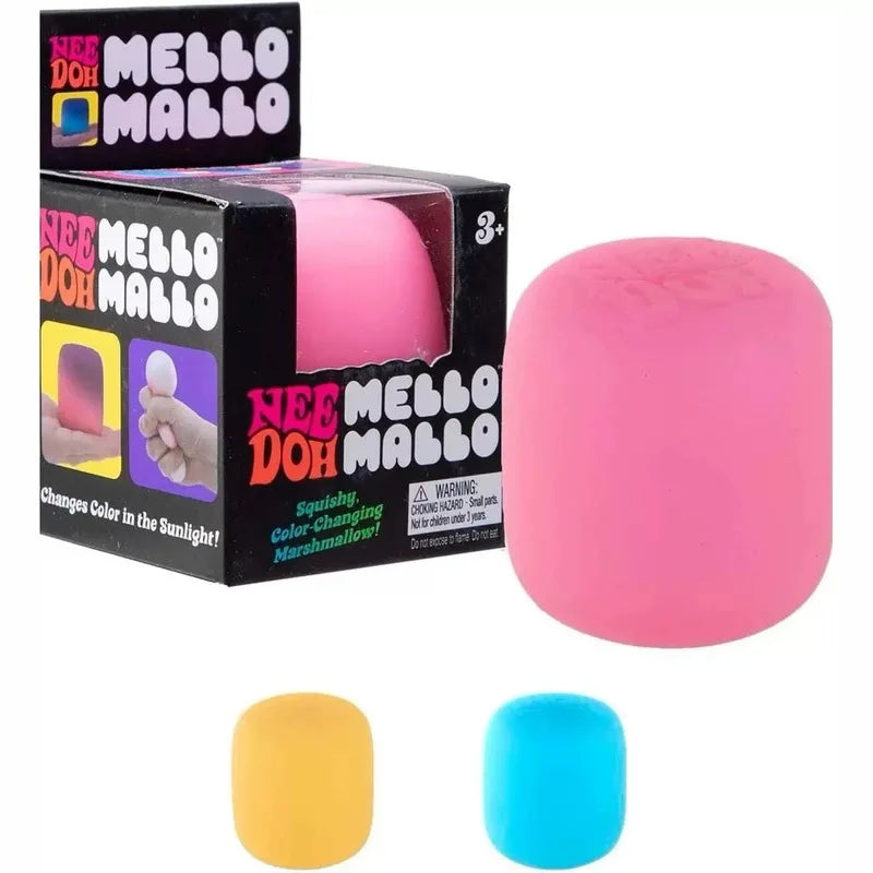 Needoh Color Changing Marshmallows Squishy Stress Relief Toy Slow Rebound Marshmallow Texture Fidget For Adult Anxiety Relief