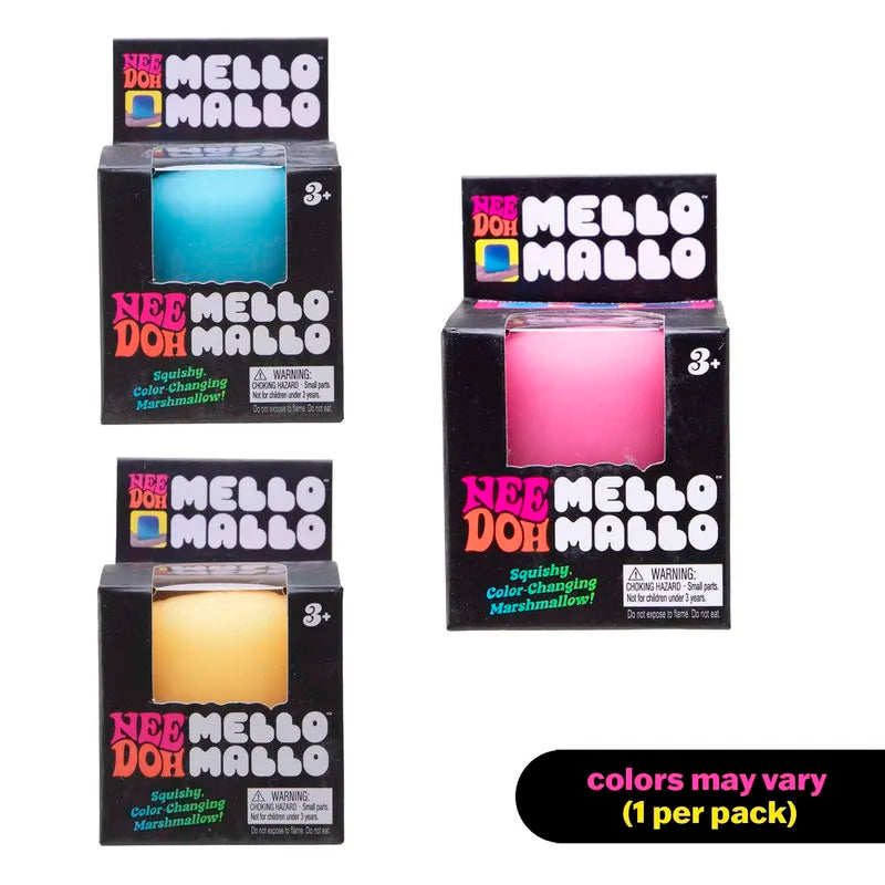 Needoh Color Changing Marshmallows Squishy Stress Relief Toy Slow Rebound Marshmallow Texture Fidget For Adult Anxiety Relief